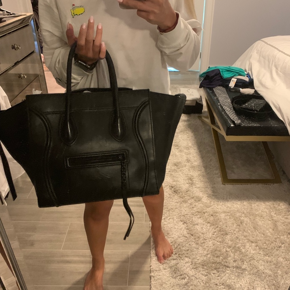 Celine Large Black Luggage Phantom - Picture 4 of 4